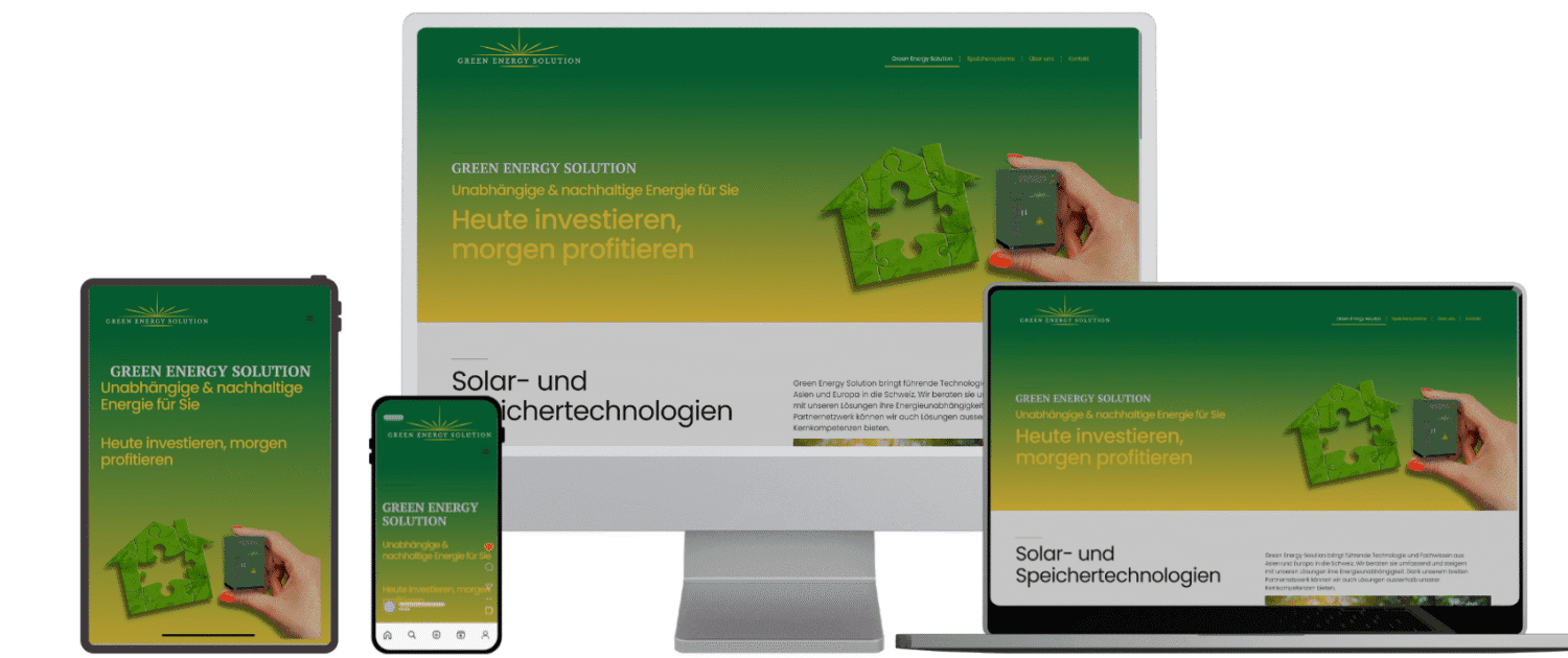 Website Referenzen -Green Energy Solution GmbH