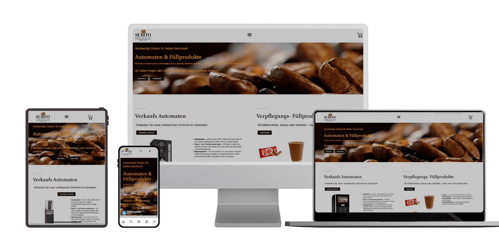Website Referenzen -Subito Service AG