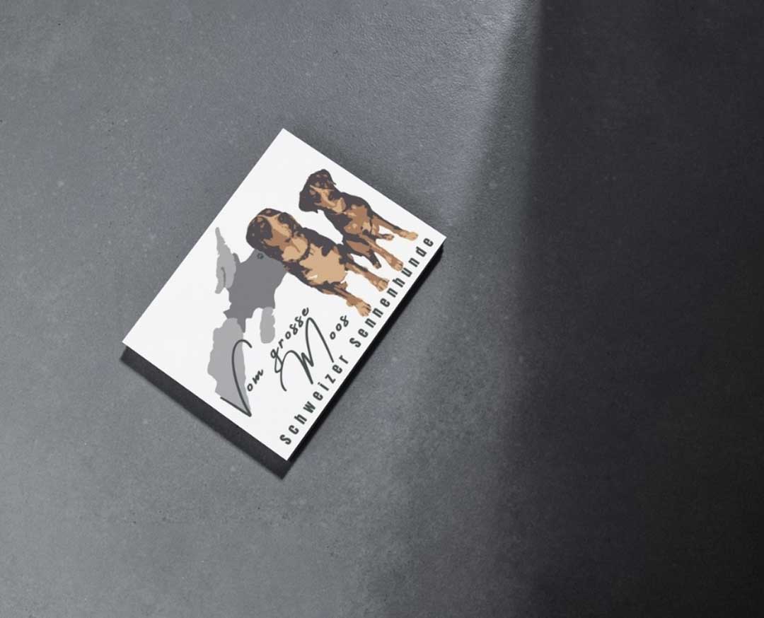 Referenz: vom grosse Moos Logo Erstellung